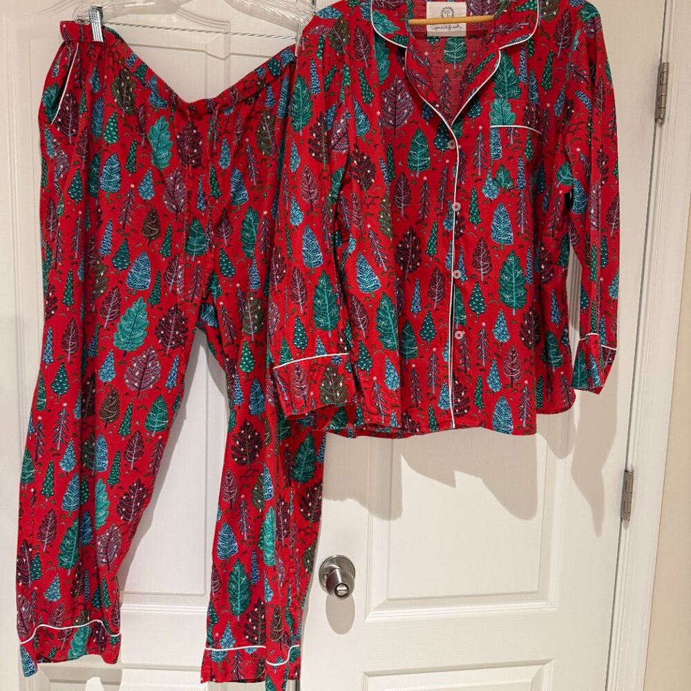 Printfresh Long Flannel Pajama Set